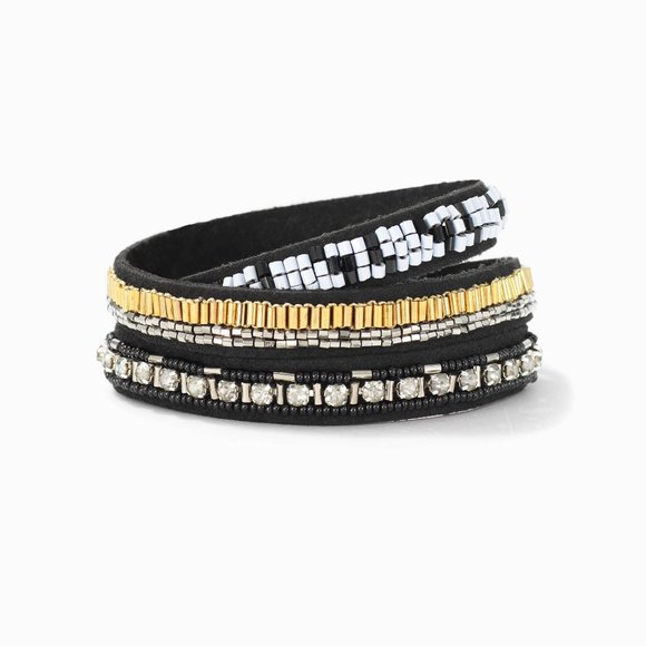 Stella & Dot - Emma Triple Wrap Bracelet - Picture 1 of 4